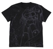 「ガンバスターオールプリント Tシャツ」（黒）
