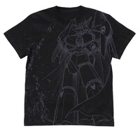 「ガンバスターオールプリント Tシャツ」（黒）