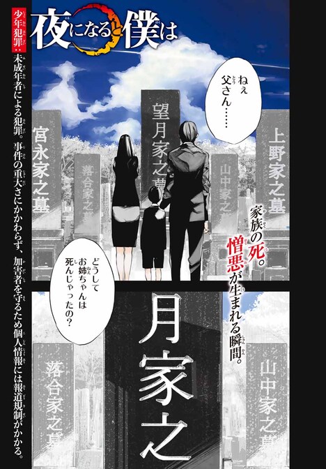 「夜になると僕は」より。