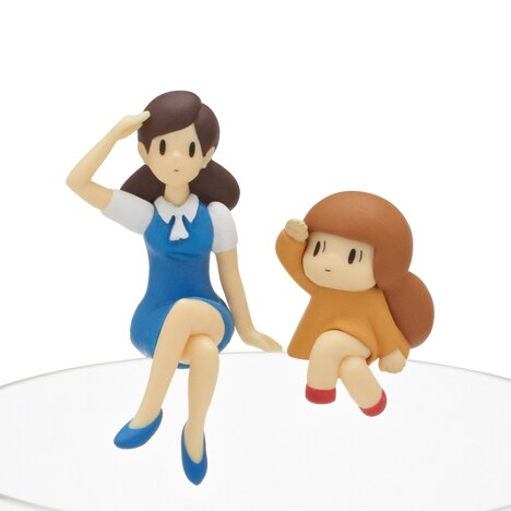 「コップのフチ子とマムアン」