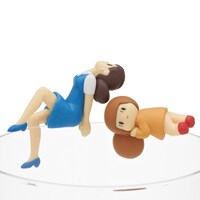 「コップのフチ子とマムアン」