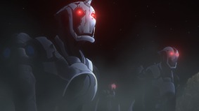 アニメ「RErideD－刻越えのデリダ－」PV第2弾より。
