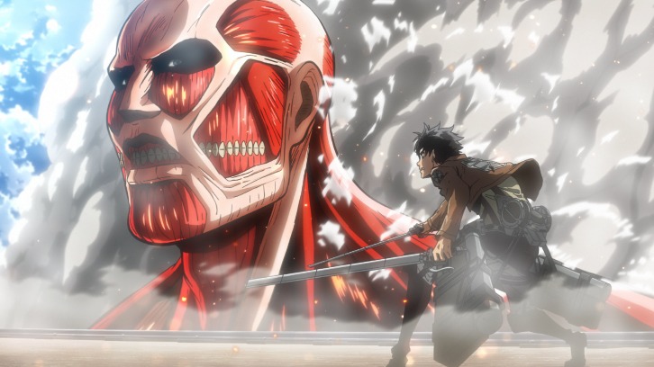 アニメ「進撃の巨人」より。