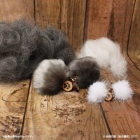 「抜け毛イヤリング」