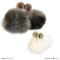 「抜け毛イヤリング」