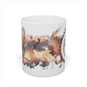 「クマたぬマグカップ」