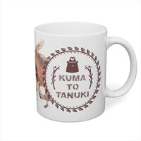 「クマたぬマグカップ」