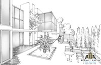 「KING OF PRISM -Shiny Seven Stars-」より、十王院カケルの実家の設定画。