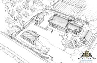 「KING OF PRISM -Shiny Seven Stars-」より、香賀美タイガの実家の設定画。