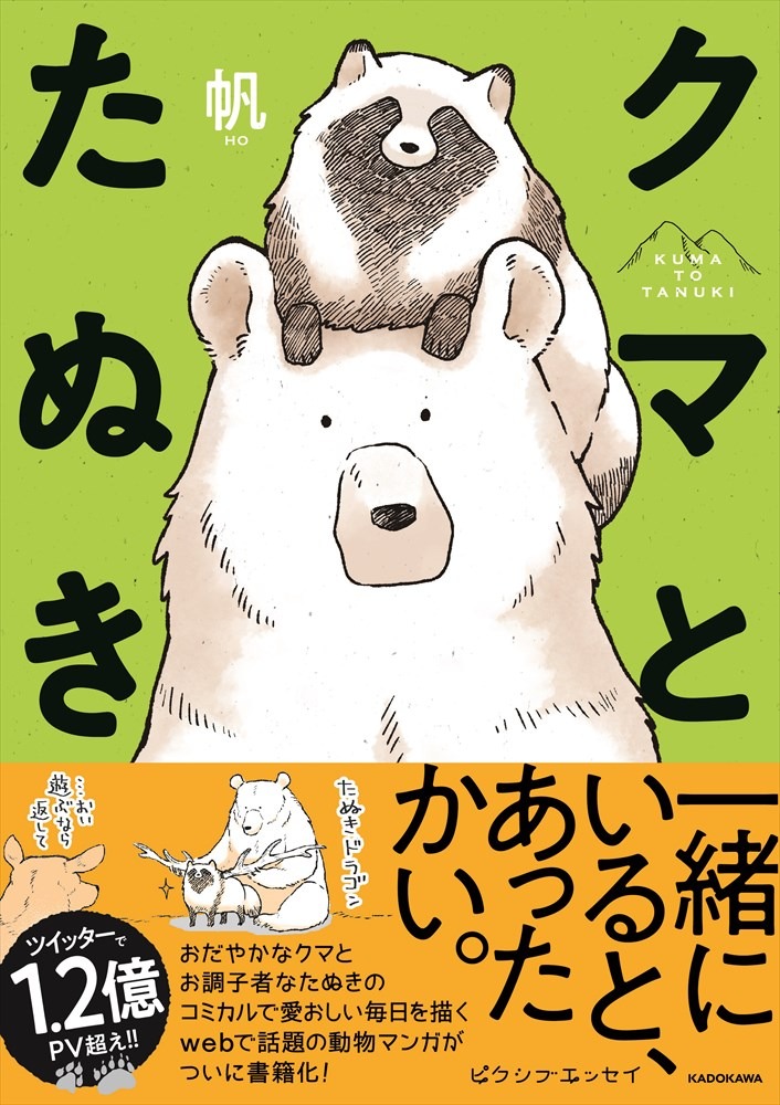 「クマとたぬき」（帯あり）