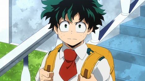 テレビアニメ「僕のヒーローアカデミア」最新PVより。