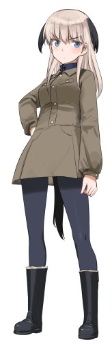「音楽隊ウィッチーズ（仮）」より、リュドミラ・アンドレエヴナ・ルスラノヴァ（CV：藍本あみ）。
