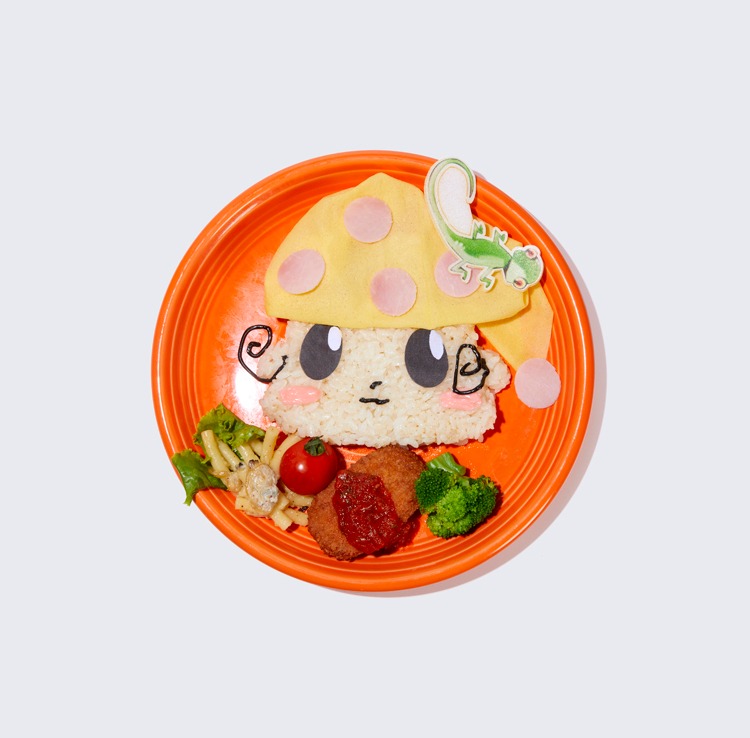 「おやすみリボーンのランチプレート」(c)天野明／集英社