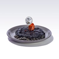 「お妙さんのダークマターシーフードピラフ（パンデモニウム添え）」(c)空知英秋／集英社