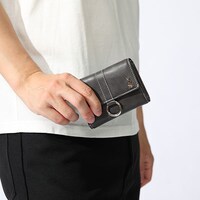 神威モデルの財布の使用例。