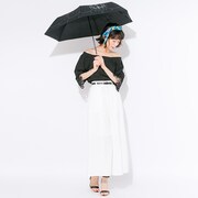 TRIGGERモデルの折りたたみ傘使用例。