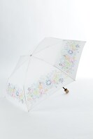 IDOLiSH7モデルの折りたたみ傘使用例。