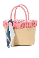 九条天モデルのかごバッグ。