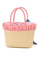 九条天モデルのかごバッグ。