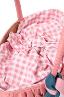 九条天モデルのかごバッグ。