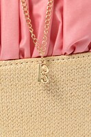 九条天モデルのかごバッグ。