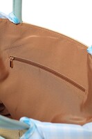 四葉環モデルのかごバッグ。