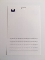 会場販売グッズのポストカード裏面。