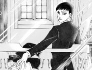 萩尾望都が描き下ろしたイラスト（八代目市川染五郎）。(c)萩尾望都/集英社