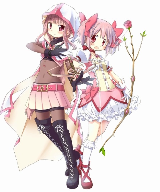 「マギアレコード 魔法少女まどか☆マギカ外伝」イラスト