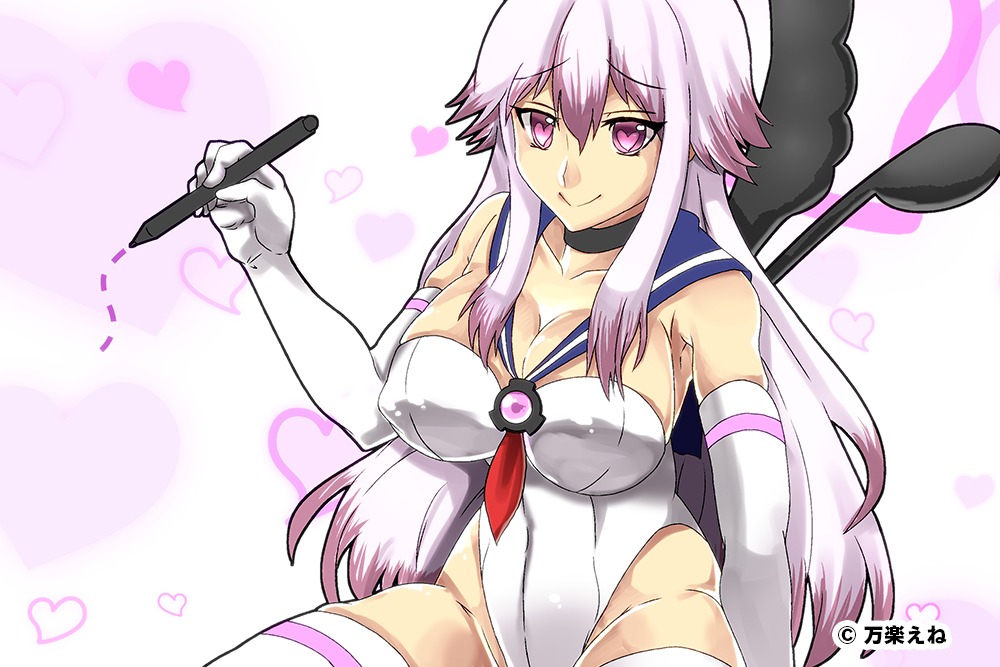 「万楽えねのVtuberイってみようヤってみよう！」ビジュアル