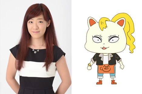 「おしりたんてい」よりすずと、すず役の宇山玲加。