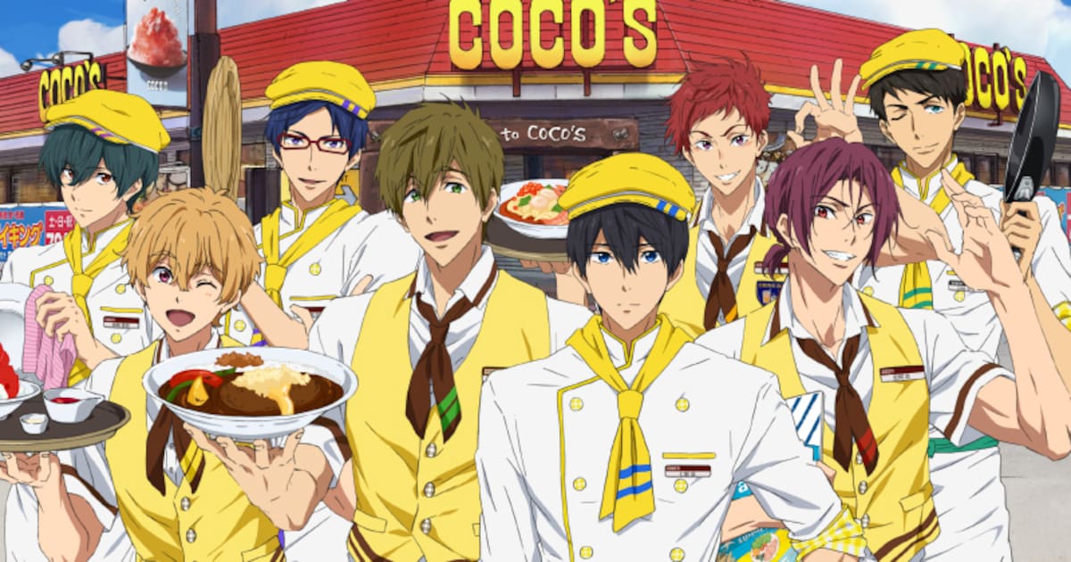 この夏はココスに全員集合！Free!DFとコラボでクリアファイルや 