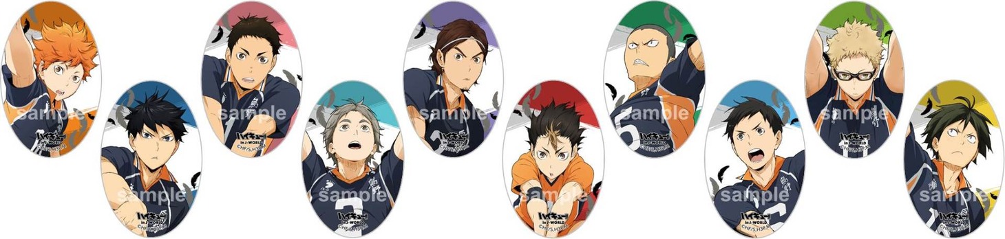 「売り切れ注意！坂ノ下商店アルバイト体験」の新景品「オーバル型缶バッジ」。