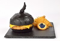 「走れ 走れ 跳べ 跳べ これを食べたければ!!! 烏野バーガー」