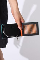 縢秀星モデルのパスケースの使用例。