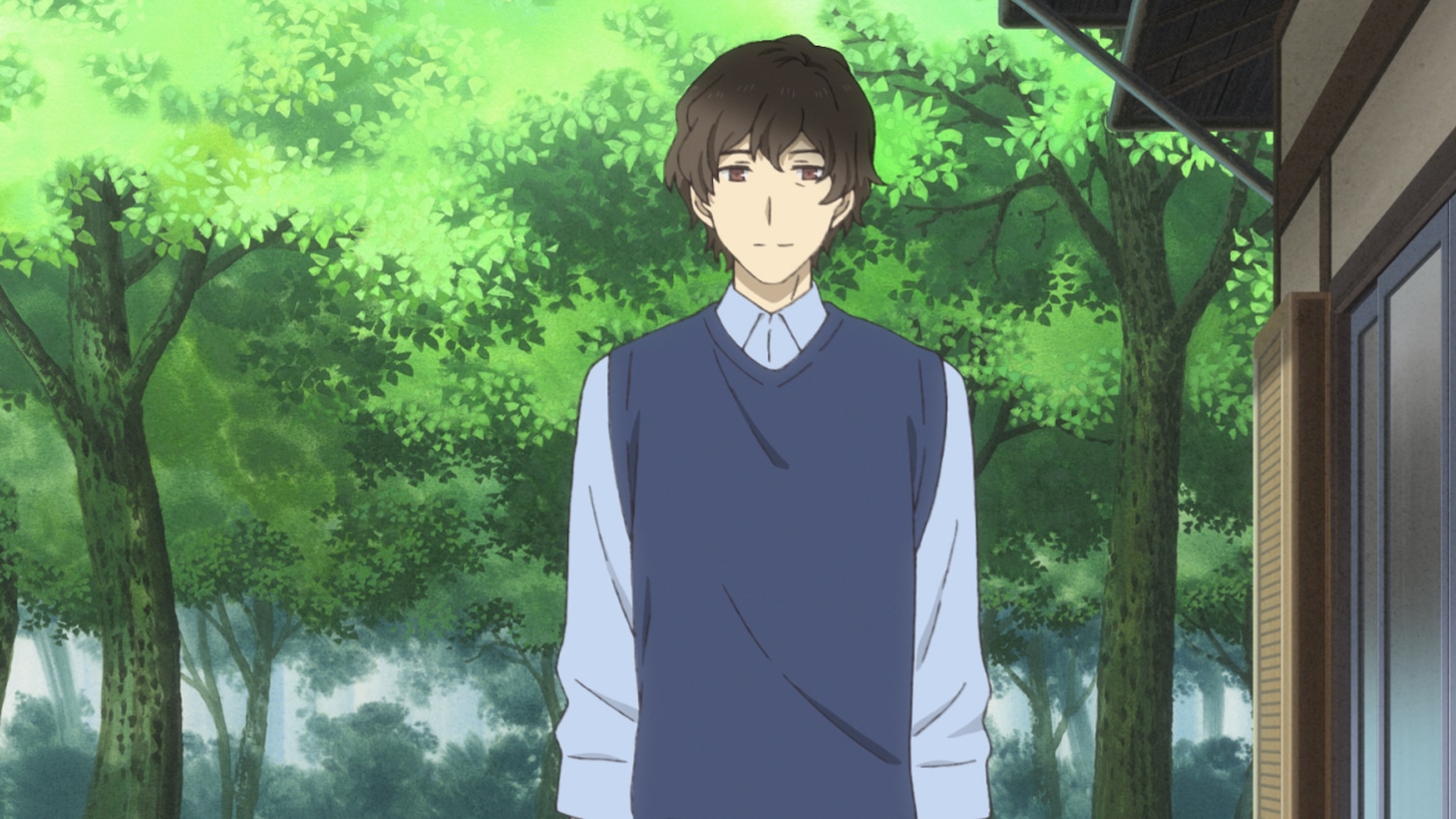 「劇場版 夏目友人帳 ～うつせみに結ぶ～」の場面カット。