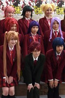 舞台「魔法先生ネギま！～お子ちゃま先生は修行中！～」会見の様子。