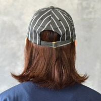 刺繍ローキャップ