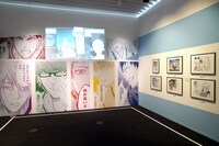 「黒子のバスケ」の展示コーナー。(c)藤巻忠俊／集英社