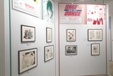 「べるぜバブ」「SKET DANCE」の展示コーナー。(c)田村隆平／集英社 (c)篠原健太／集英社