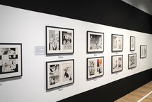 「BLEACH」の展示コーナー。(c)久保帯人／集英社