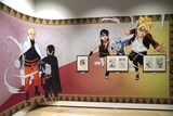 「BORUTO-ボルト- -NARUTO NEXT GENERATIONS-」の展示コーナー。(c)岸本斉史・池本幹雄・小太刀右京／集英社