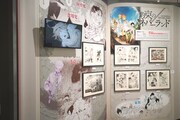 「約束のネバーランド」の展示コーナー。(c)白井カイウ・出水ぽすか／集英社