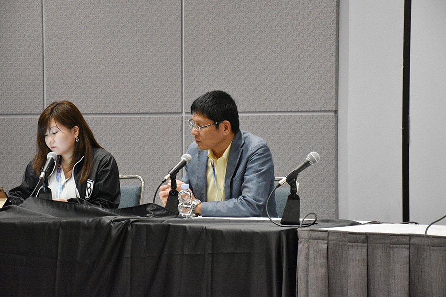 アニメ「天狼」Anime Expoで先行上映、堀川憲司「世界に向けて発信する作品」