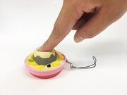 特典の「露天風呂プリン」を模したスクイーズ。