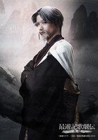 うじすけ演じる待覚法師。