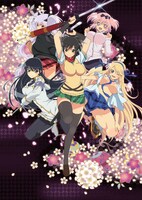 アニメ「閃乱カグラ」キービジュアル