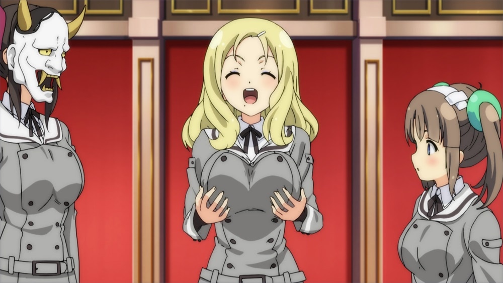 OVA「閃乱カグラESTIVAL VERSUS -水着だらけの前夜祭-」より。