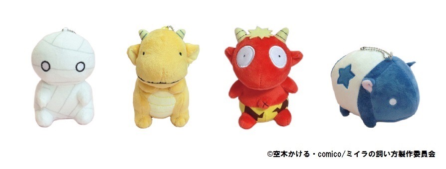 マスコット4種。
