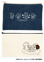 フラットポーチ2種。